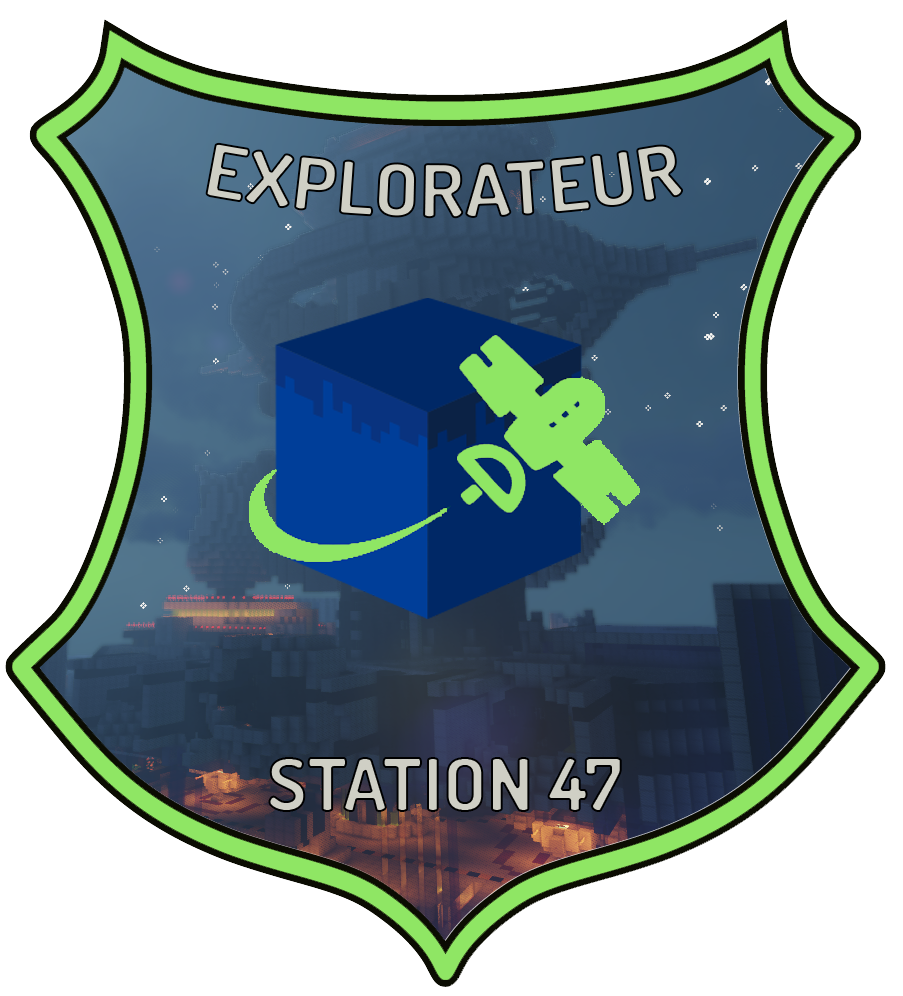 Ecusson EXPLORATEUR