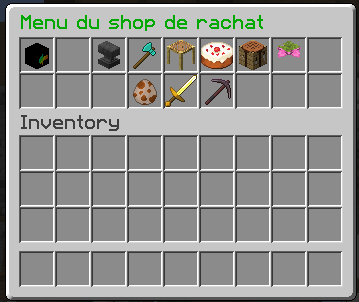 Shop de rachat